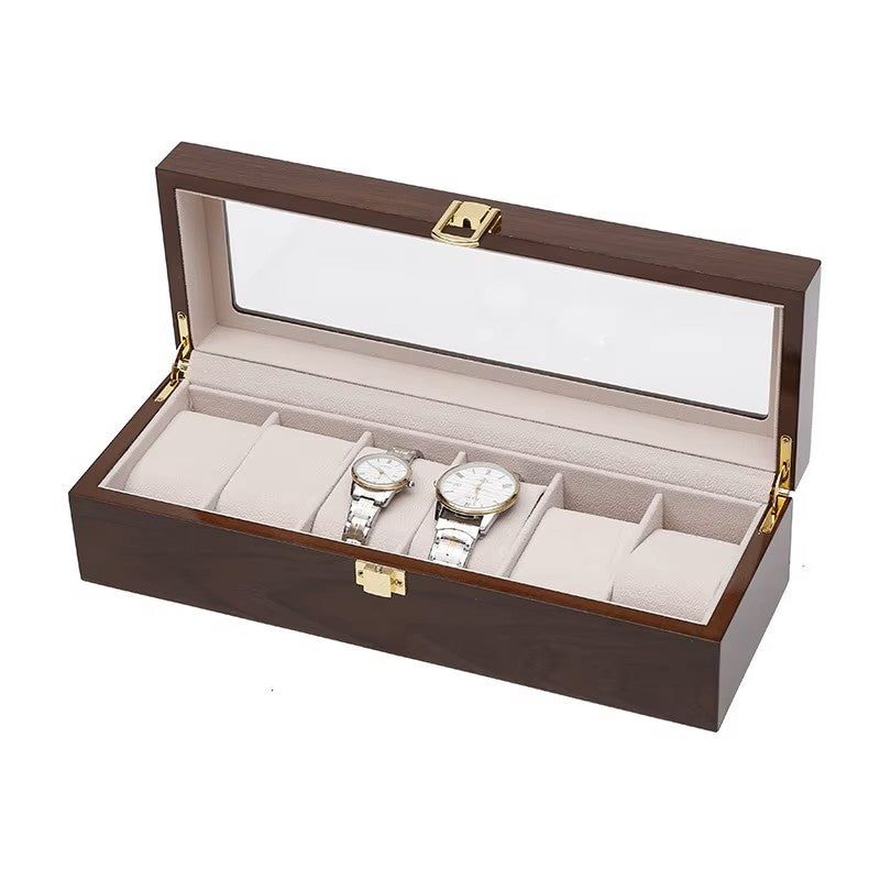 Stylish Men's Watch Storage and Display Case