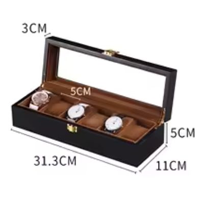 Stylish Men's Watch Storage and Display Case