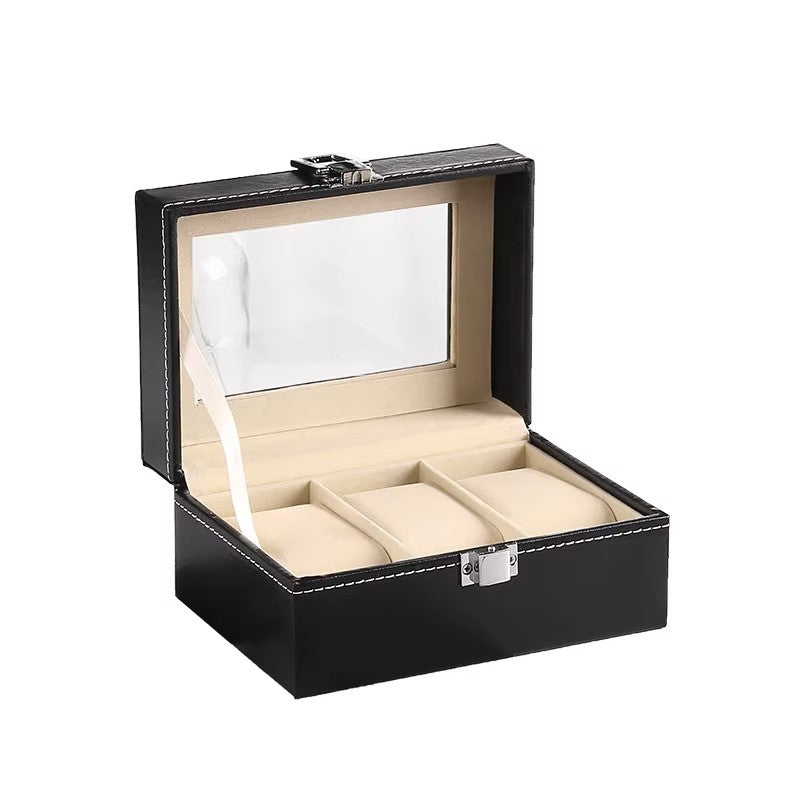 Stylish Men's Watch Storage and Display Case