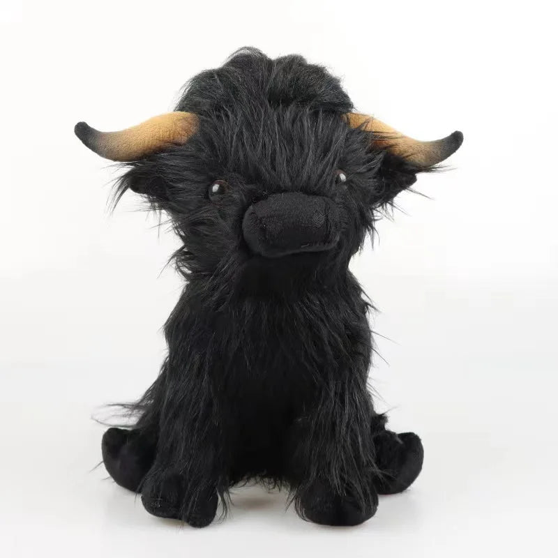 Cuddly Highland Cow Plush Toy