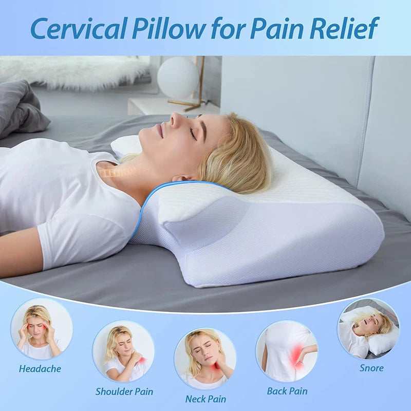 Comfy Sleep Memory Foam Cervical Pillow