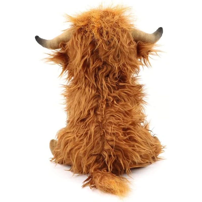 Cuddly Highland Cow Plush Toy