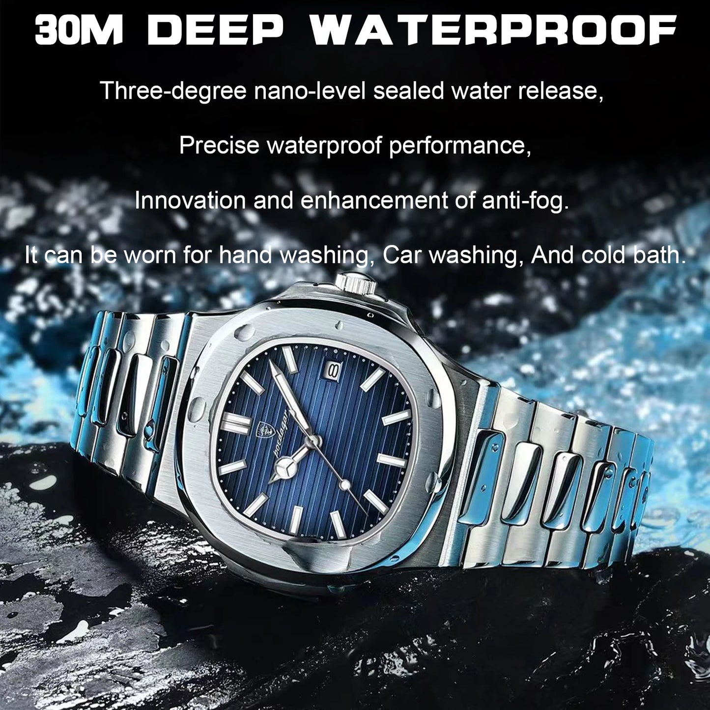 Elegant Luxury Waterproof Men's Watch