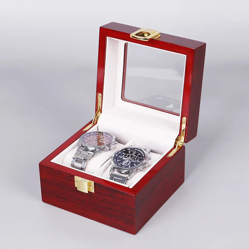 Stylish Men's Watch Storage and Display Case