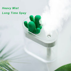 Cactus Air Humidifier Clear Color Light Mist Maker